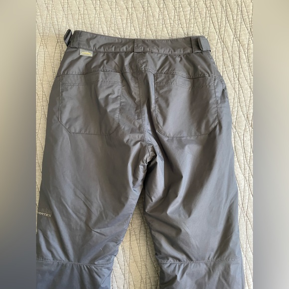 Columbia Vertex Dark Grey Snow Insulated Heavy Duty Pants Size S - Picture 5 of 9